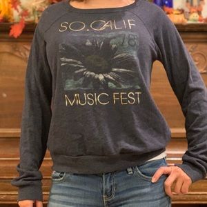 Grey blue Hollister sweater